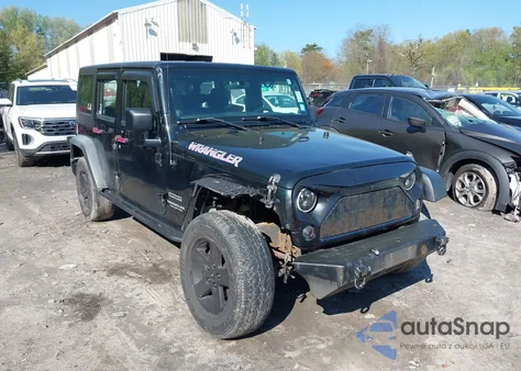 2012 Jeep Wrangler Unlimited Sport from USA, damaged, VIN 1C4BJWDG1CL220511